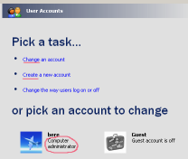 administrator account